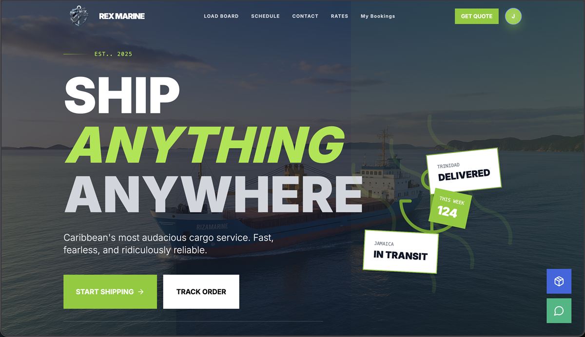 RexMarine Cargo — Logistics