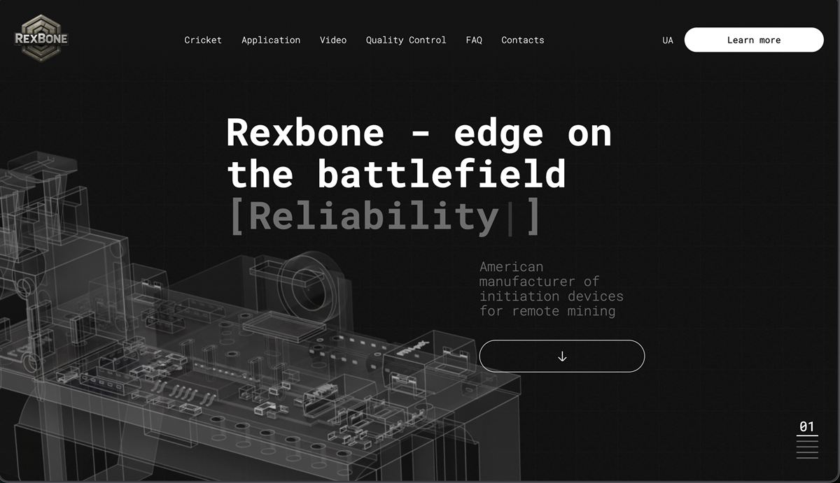 Rexbone — 3D Web