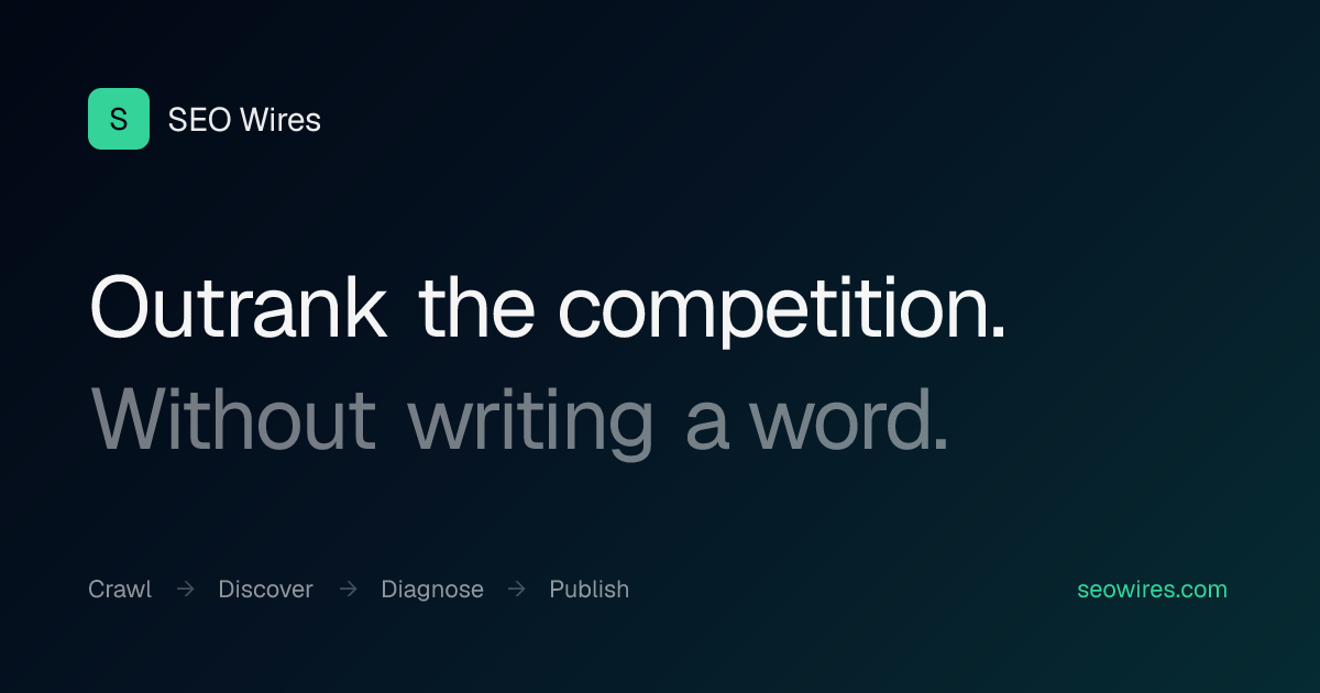 SeoWires — AI SEO SaaS